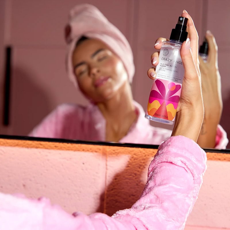 Crazy Angel Self-Tan Water: Medium, 200ml - Image 3