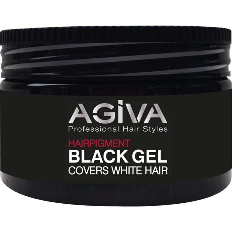 Agiva Black Hair Gel, 250ml Hairhouse Warehouse