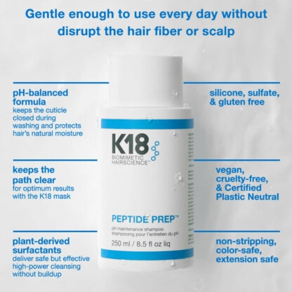 K18 PEPTIDE PREPâ„¢ pH Maintenance Shampoo - Image 5