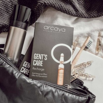 Arcaya Gent's Care Recharge Anti Hangover Beauty Ampoules, 5/Pack - Image 3