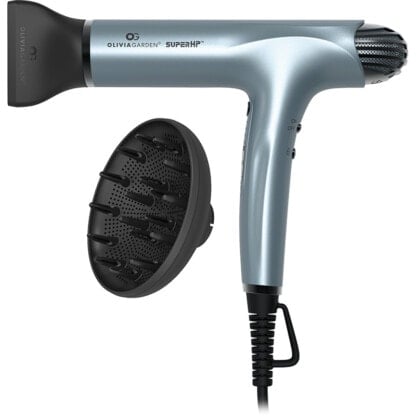 Olivia Garden SuperHP Professional Hair Dryer 1875 Watt with 3 FREE Brushes - Image 2