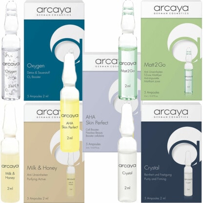 Arcaya Beauty Ampoules: Anti-Spot & Detox, 5/Pack
