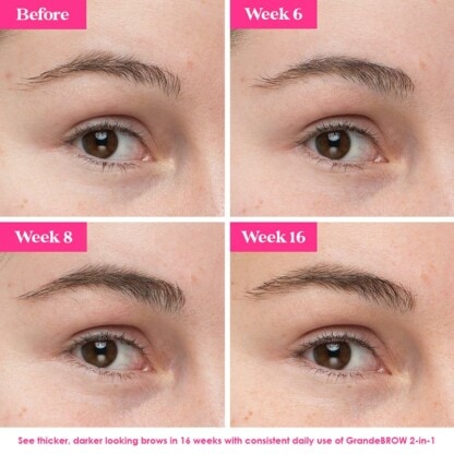 GrandeBROW 2-In-1 Tinted Brow Gel + Brow Enhancing Serum, 3.5ml - Image 14