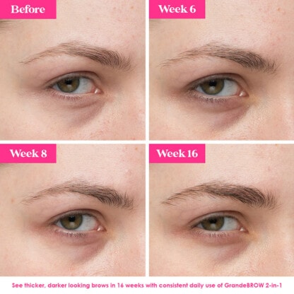 GrandeBROW 2-In-1 Tinted Brow Gel + Brow Enhancing Serum, 3.5ml - Image 13