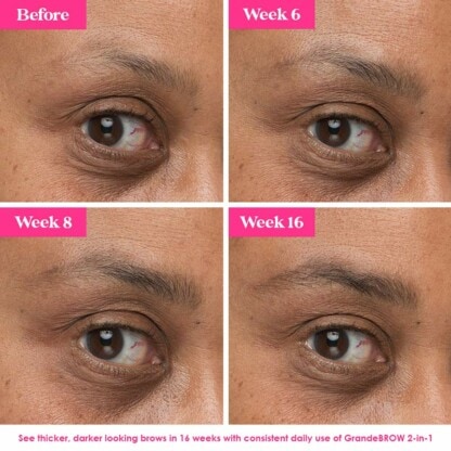 GrandeBROW 2-In-1 Tinted Brow Gel + Brow Enhancing Serum, 3.5ml - Image 16