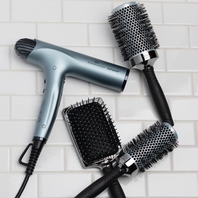 Olivia Garden SuperHP Professional Hair Dryer 1875 Watt with 3 FREE Brushes - Image 8