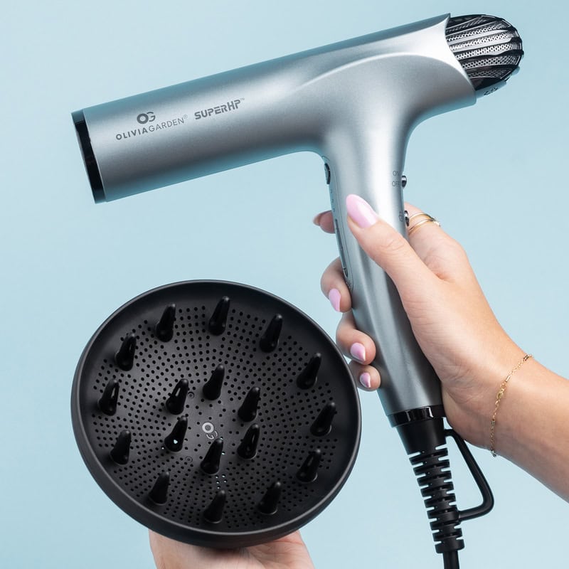 Olivia Garden SuperHP Professional Hair Dryer 1875 Watt with 3 FREE Brushes - Image 11