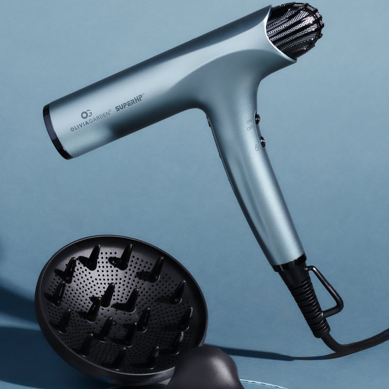 Olivia Garden SuperHP Professional Hair Dryer 1875 Watt with 3 FREE Brushes - Image 14