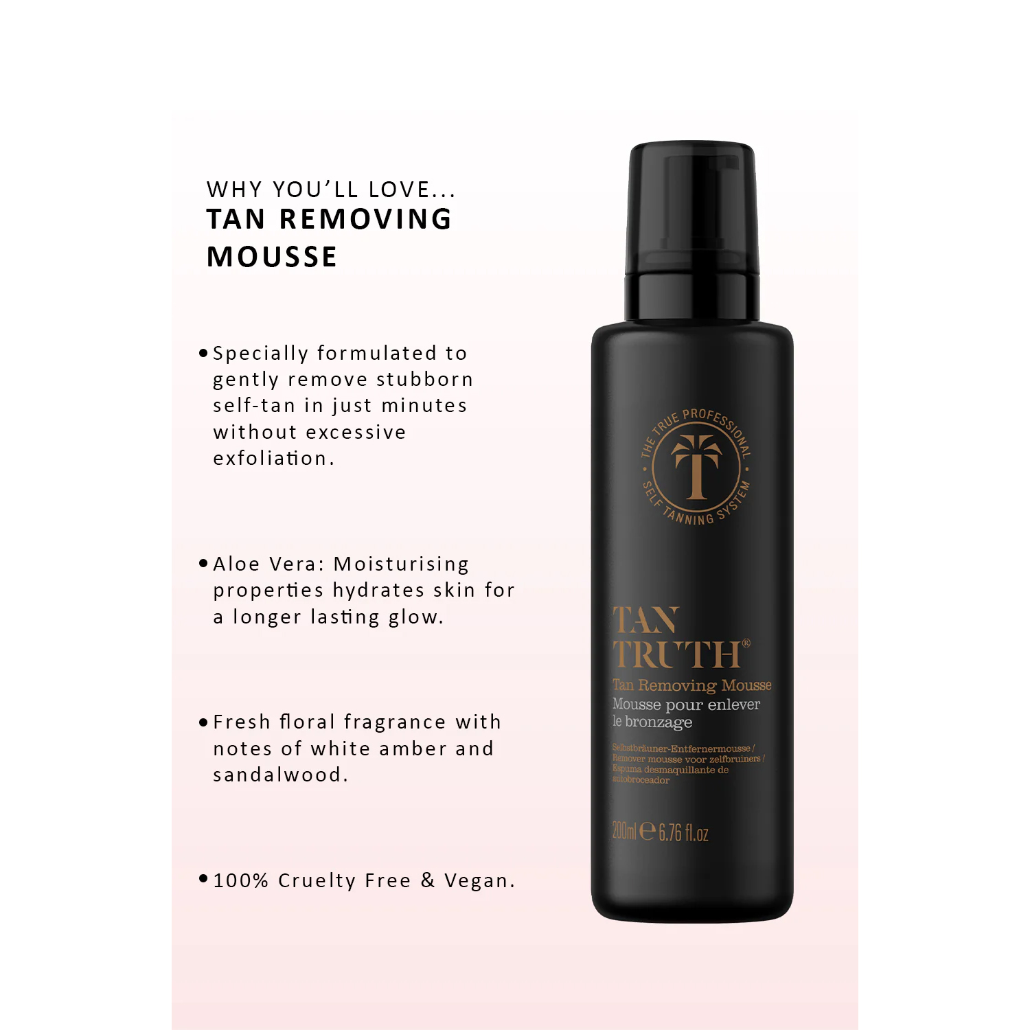 Tan Truth Tan Removing Mousse, 200ml - Image 3