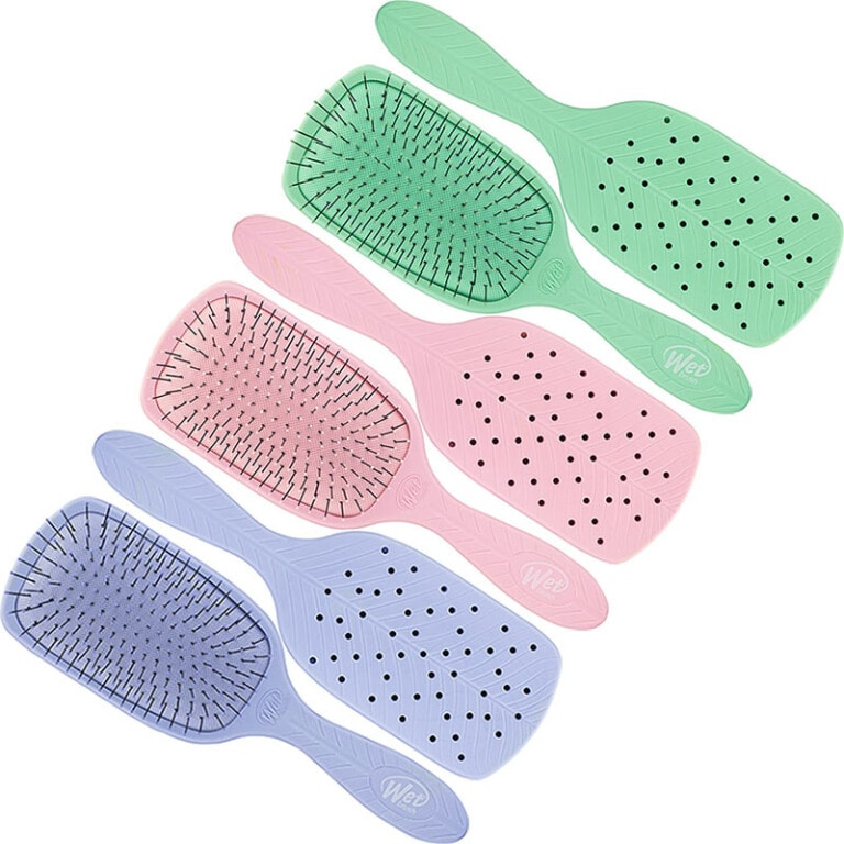 WetBrush Pro Paddle Detangler 2.0 – Entwirrbürste Mit IntelliFlex-Borsten, Für Schonendes Kämmen Auch Bei Nassen Haaren
