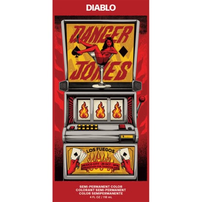 Danger Jones Semi-Permanent Color - Diablo Red, 118ml - Image 3
