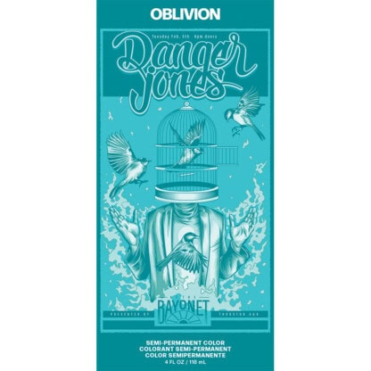 Danger Jones Semi-Permanent Color - Oblivion Teal, 118ml - Image 3