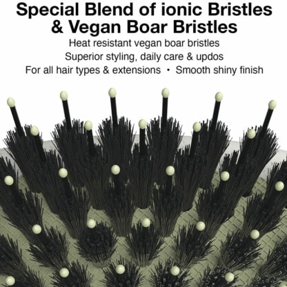 Olivia Garden NewCycle Smoothing Paddle Styling Brush - Image 3
