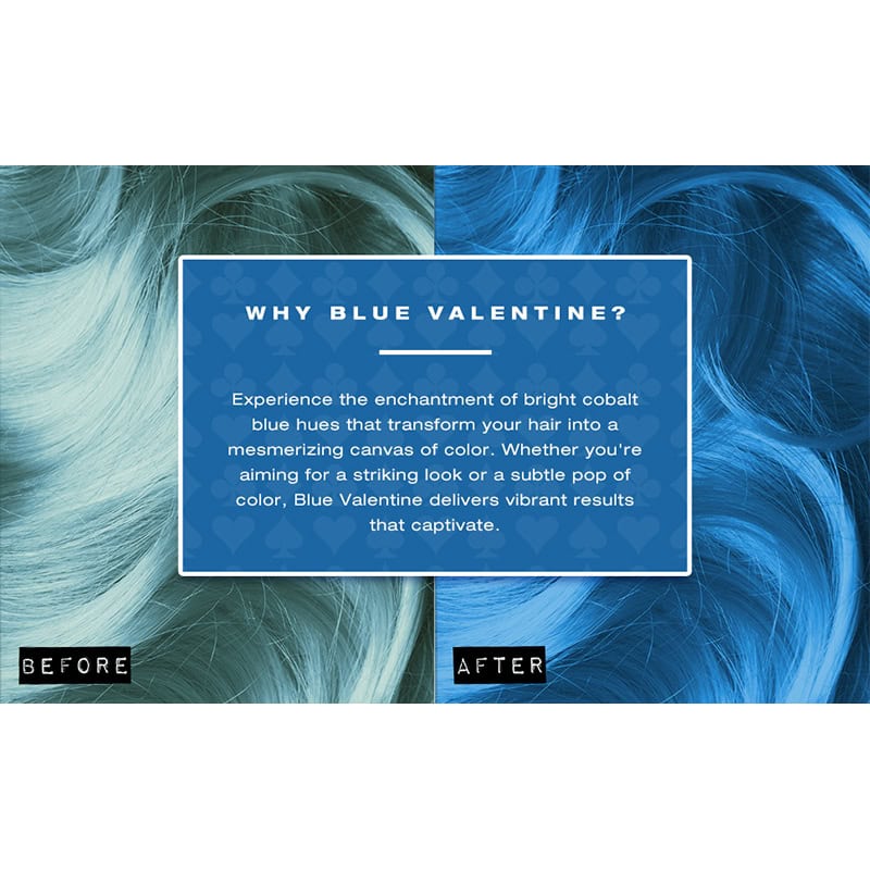 Manic Panic Love Color Hair Color Conditioner, Blue Valentine, 236ml - Image 4