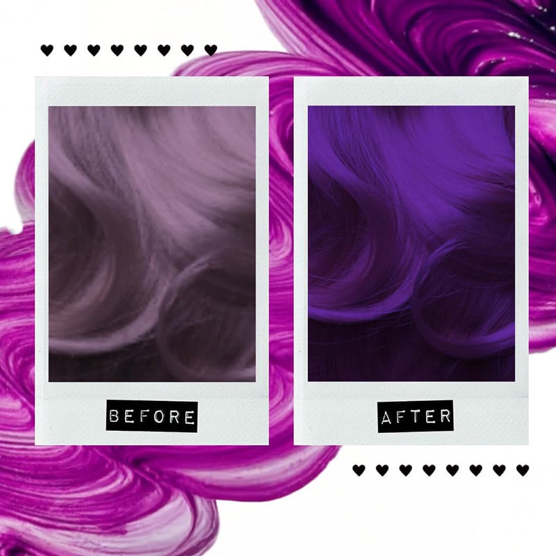 Manic Panic Love Color Hair Color Conditioner, Purple Rose, 236ml - Image 4