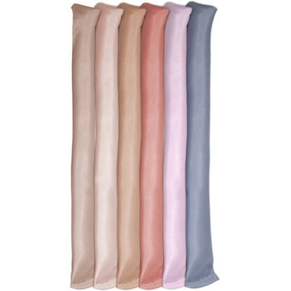 Diane Heatless Satin Flex Rods, 19 x 250mm, Assorted Colours, 6/Pack - Image 2
