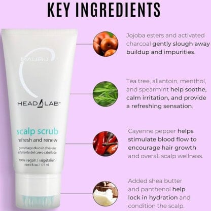 Malibu C Scalp Scrub, 177ml - Image 3