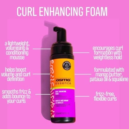 OSMO Essence Curl Enhancing Foam, 200ml - Image 2