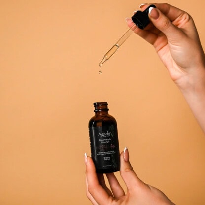 Agadir Rosemary & Rice Water Hair & Scalp Strengthening Oil, 59ml - Image 2