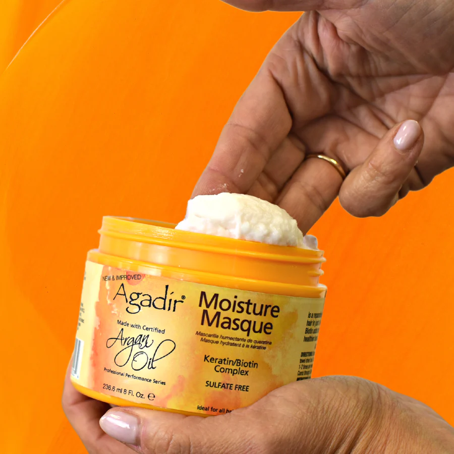 Agadir Argan Oil Moisture Masque with Keratin Protein, 236.6ml - Image 3