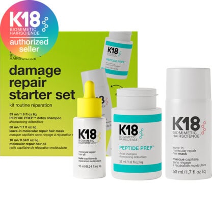 K18 Damage Repair Starter Set, 3 Pieces