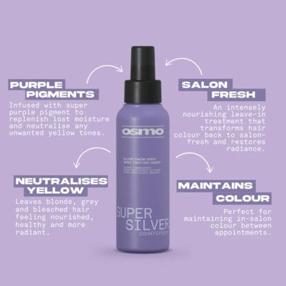 OSMO Super Silver Silver Toning Spray, 100ml - Image 3