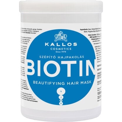 Kallos Biotin Beautifying Hair Mask, 1 Litre