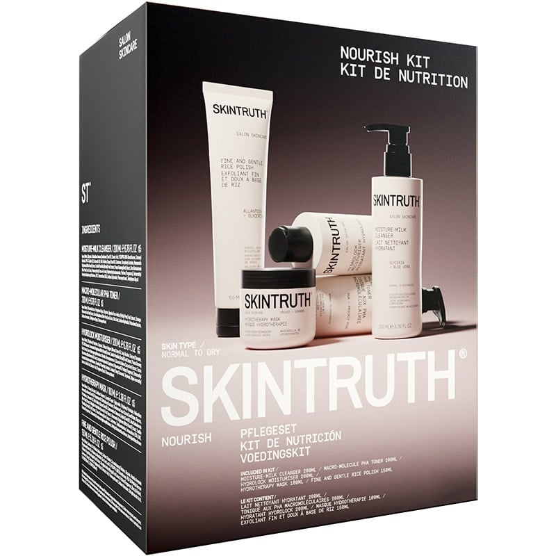 Skintruth Nourish Kit Complete Skin Care Set For Normal/Dry Skin, 5 Pieces