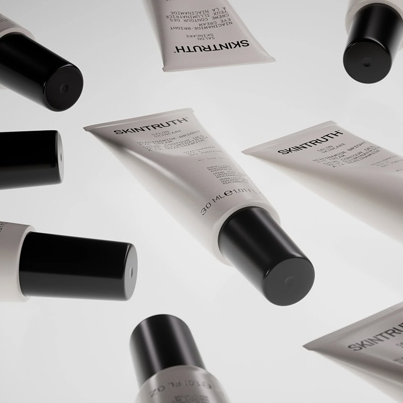 Skintruth Facial Niacinamide-Bright Eye Cream with Vitamin E & Oat Protein, 30ml - Image 2