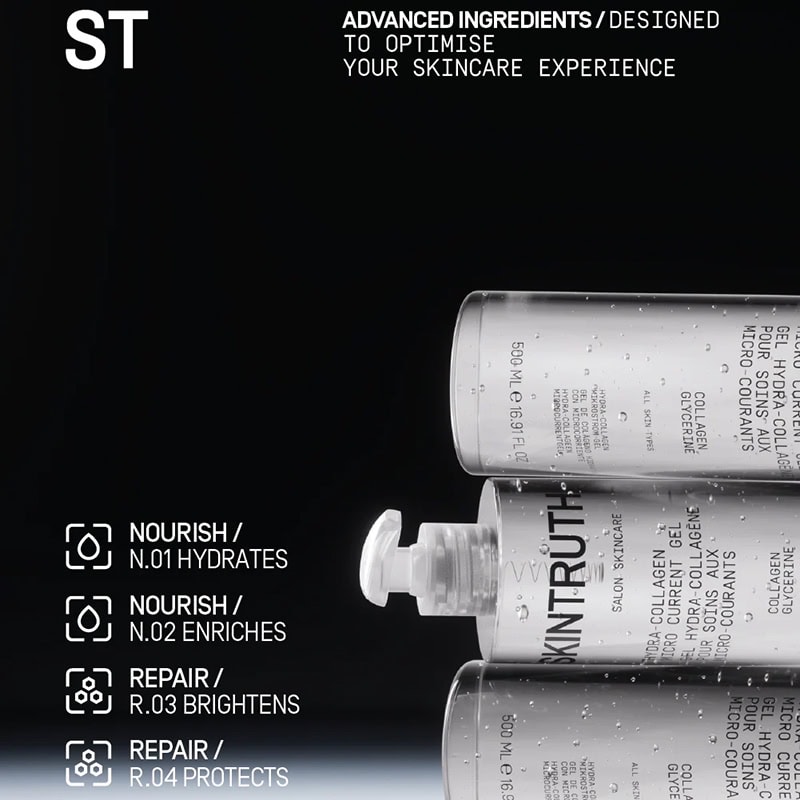 Skintruth Treatment Hydra-Collagen Micro Current Gel with Glycerine, 500ml - Image 3