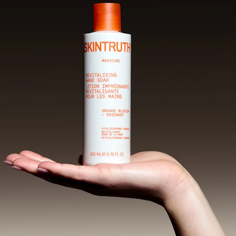 Skintruth Manicure Revitalising Hand Soak with Orange Blossom & Rosemary, 500ml - Image 3