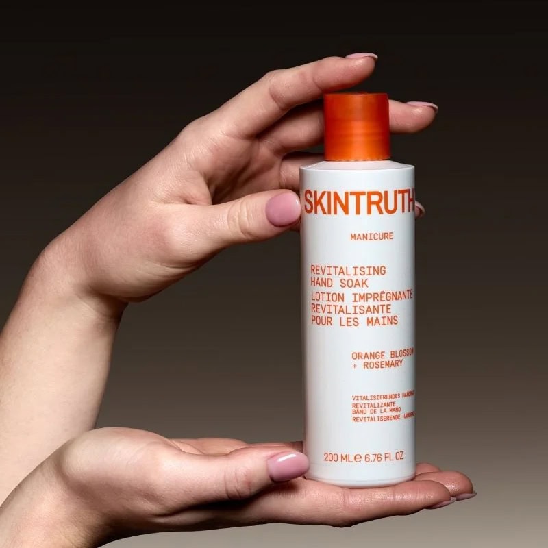 Skintruth Manicure Revitalising Hand Soak with Orange Blossom & Rosemary, 500ml - Image 4