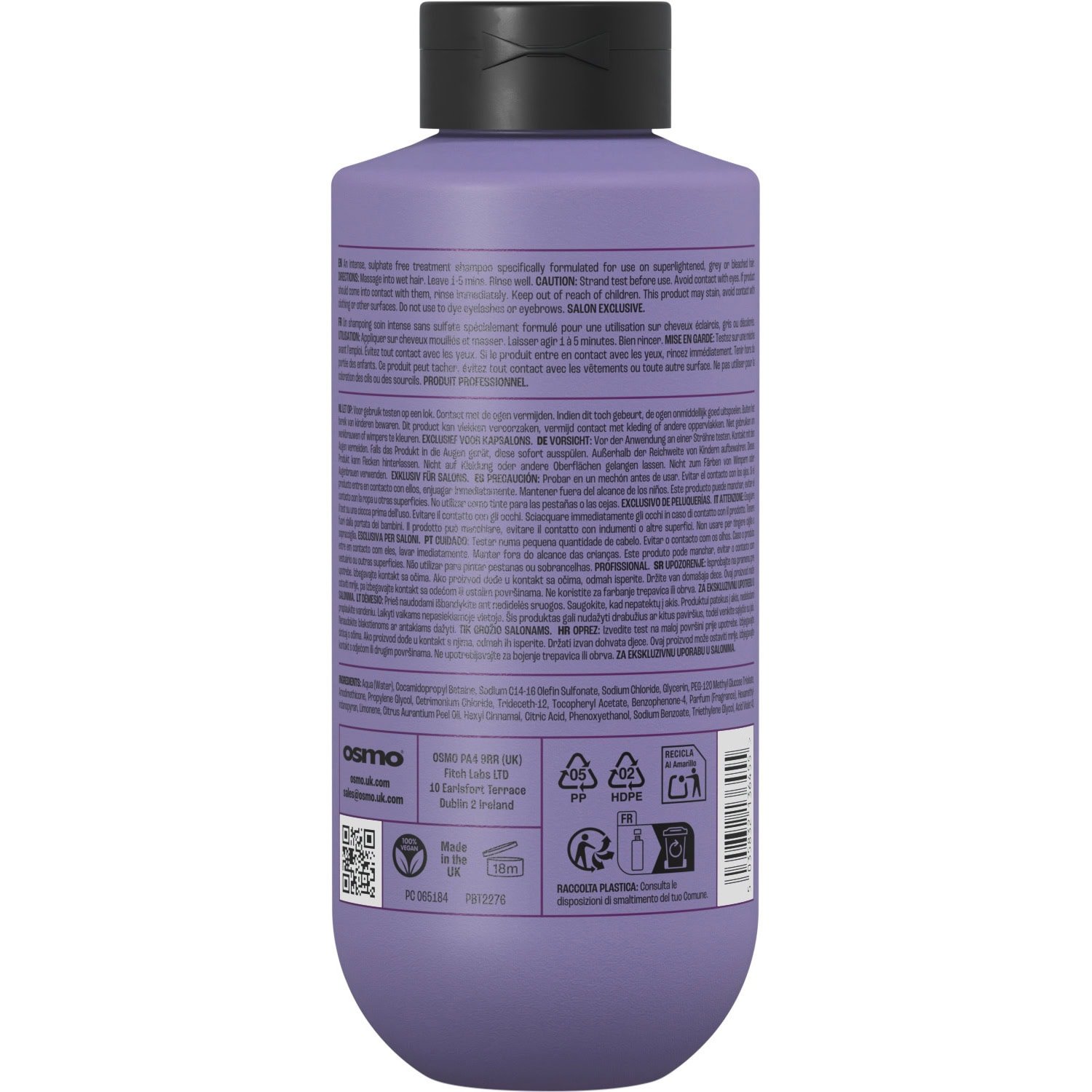 OSMO Super Silver No Yellow Shampoo - Image 2