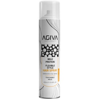 Agiva Milk Protein Flexible Style Hair Spray for Dry & Damaged Hair, 250ml
