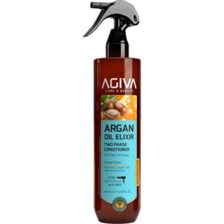 Agiva Argan Oil Elixir Two Phase Conditioner & Heat Protection for Dry Hair, 400ml