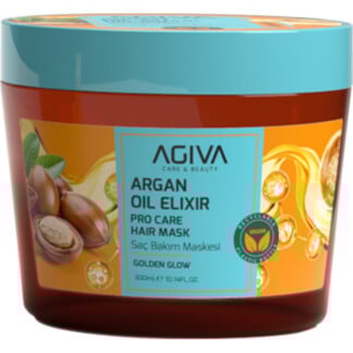 Agiva Argan Oil Elixir Pro Care Hair Mask for Dry Hair, 300ml