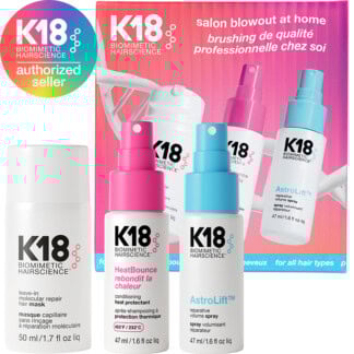 K18 Salon Blowout At Home Set, 3 Pieces