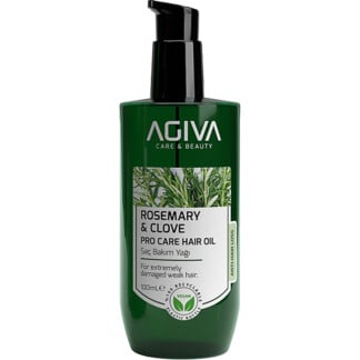 Agiva Rosemary & Clove Pro Care Hair Oil for Weak Hair Prone to Hair Loss, 100ml