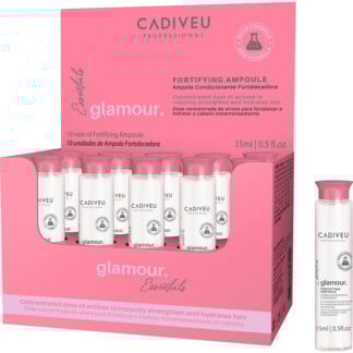 Cadiveu Essentials Glamour Fortifying Ampoules, 10 x 15ml