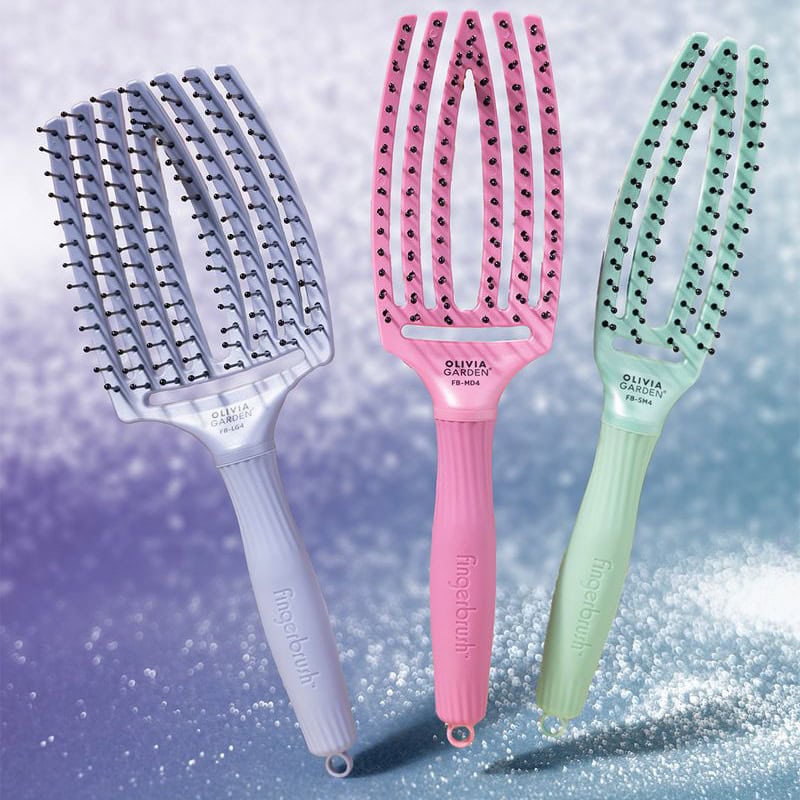 Olivia Garden FingerBrush Arctic Frost Brush Collection - Image 8