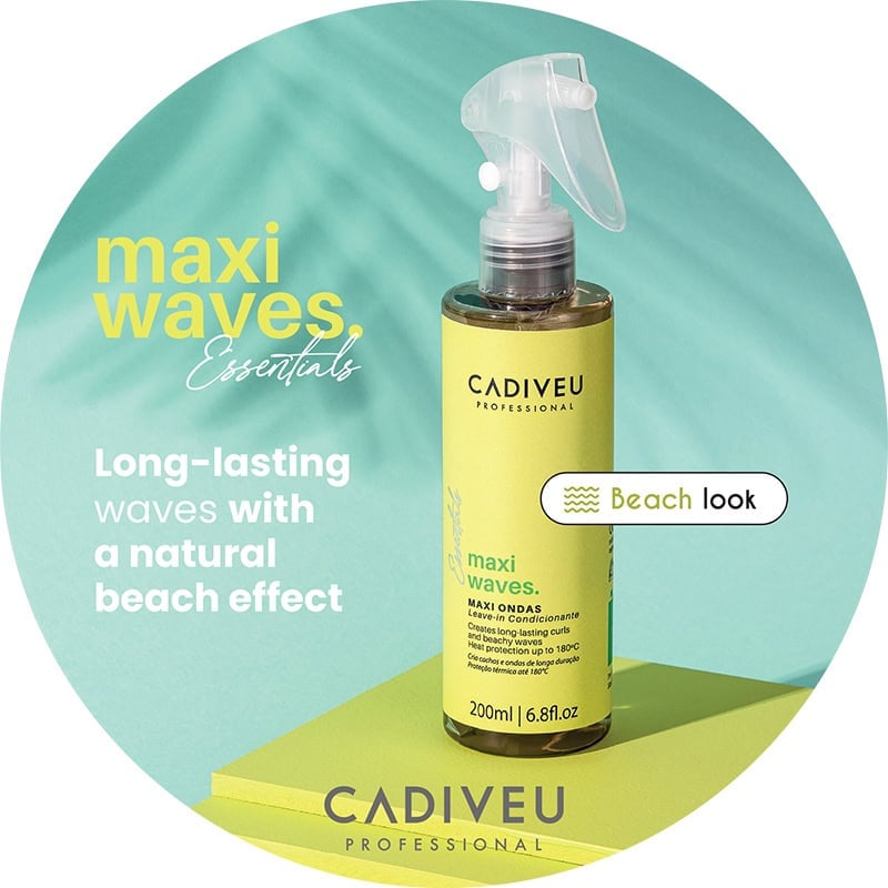 Cadiveu Essentials Maxi Waves Modeling Fluid, 200ml - Image 4