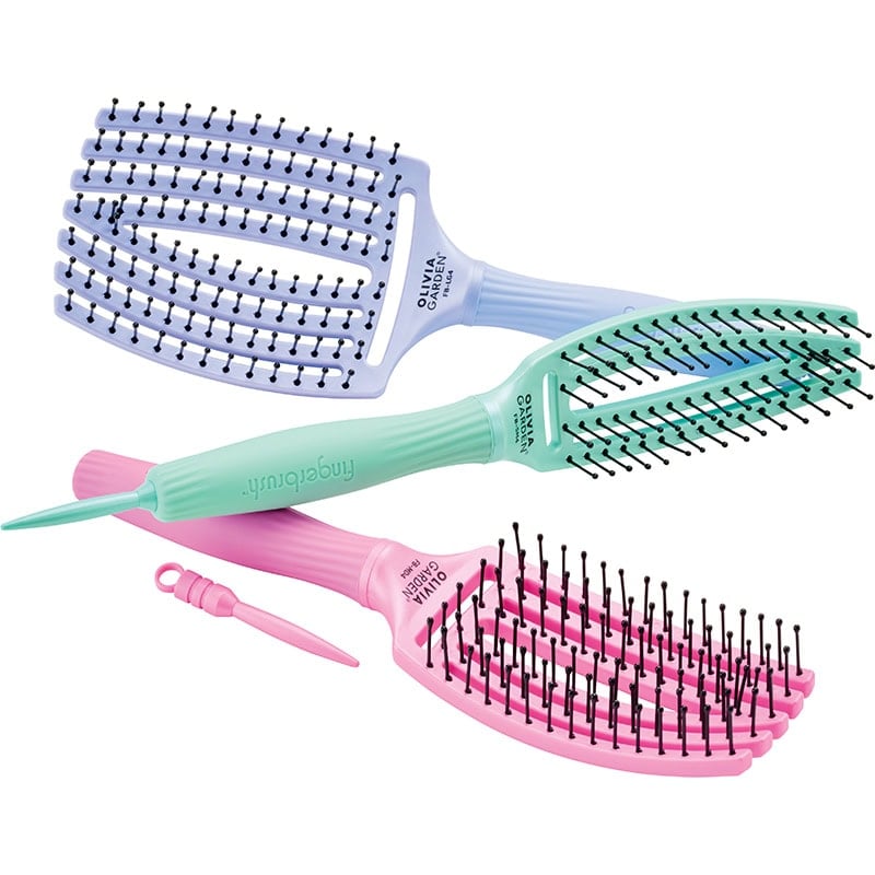 Olivia Garden FingerBrush Arctic Frost Brush Collection - Image 3