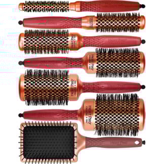 Olivia Garden HeatPro Ceramic & Ion Copper Brush Collection