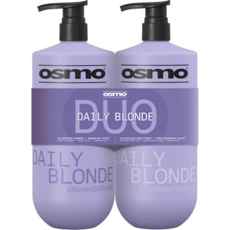 OSMO Daily Blonde Silverising Banded Pack Duo Shampoo & Conditioner (2 x 1 Litre)