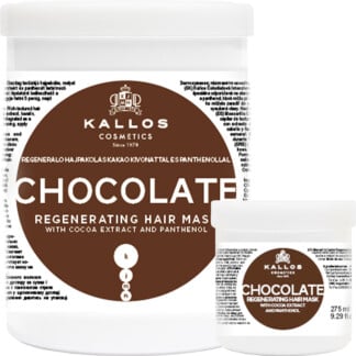 Kallos Chocolate Regenerating Hair Mask with Cocoa Extract & Panthenol